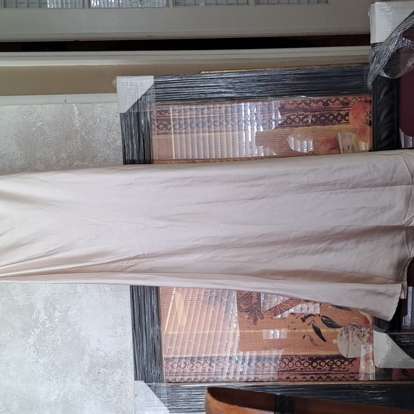 Princess Polly Elegant Cream Strapless Dress Size 2 - Picture 5 of 8